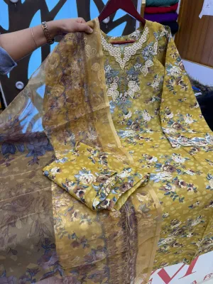 Premium Party Wear – Embroidery, Boaring & Stone Work Dress